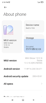 Redmi 10A